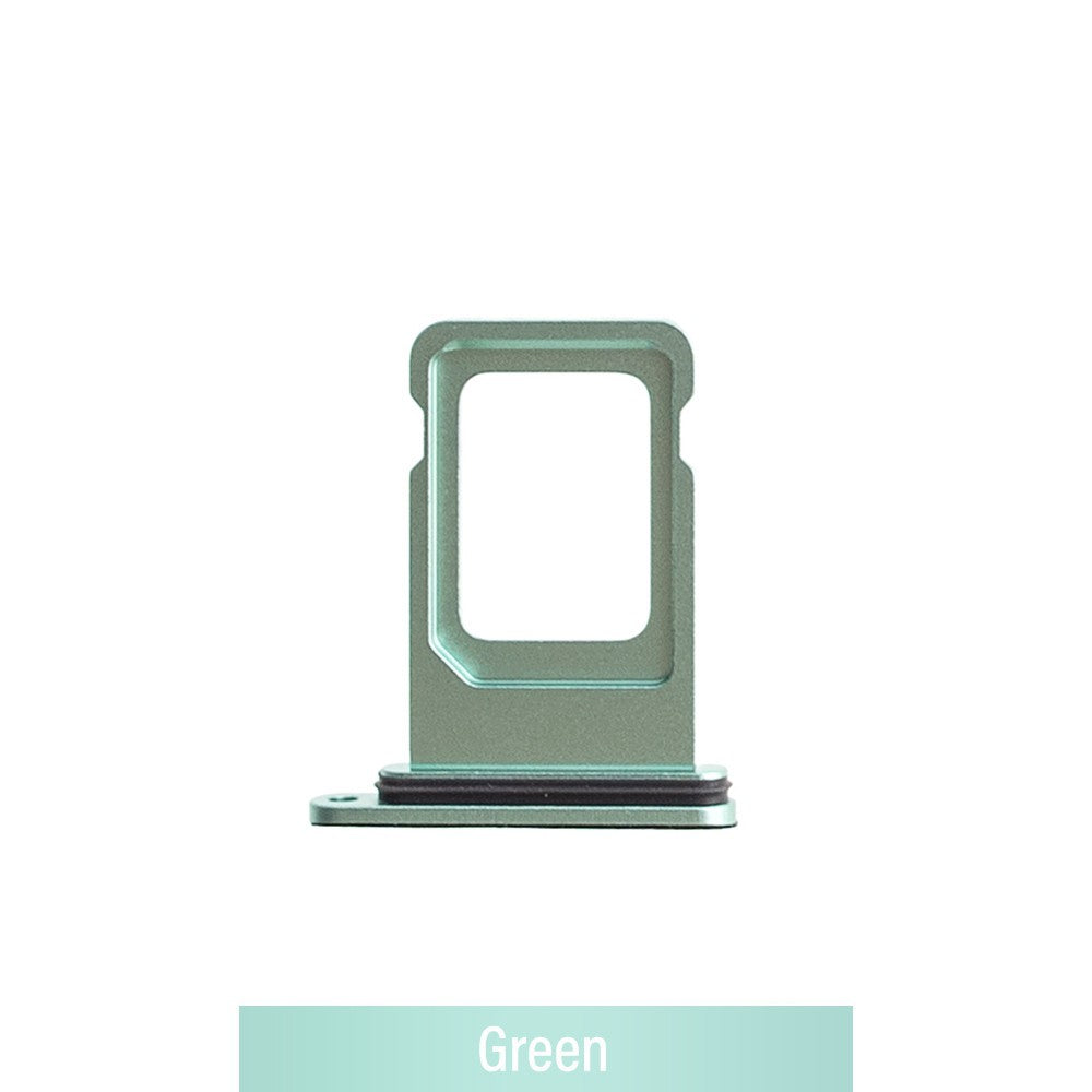 SIM Card Tray for iPhone 11-Green SIM Card Tray for iPhone 11-Green